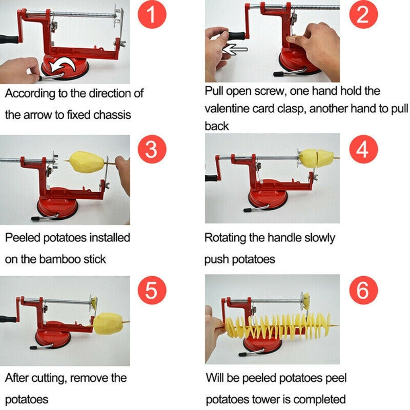 Potato Twister Slicer