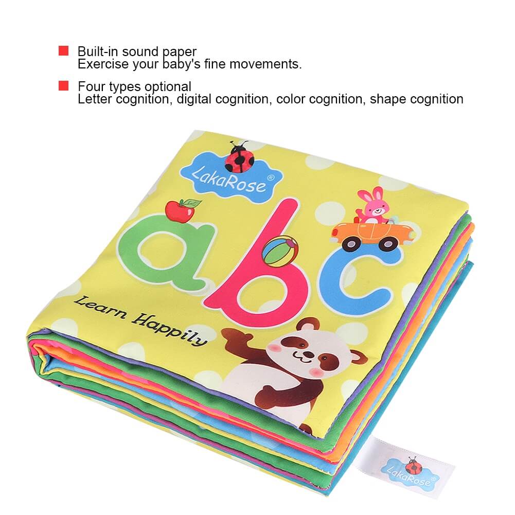 4-in-1 First Learning Cloth Book Set For your Baby